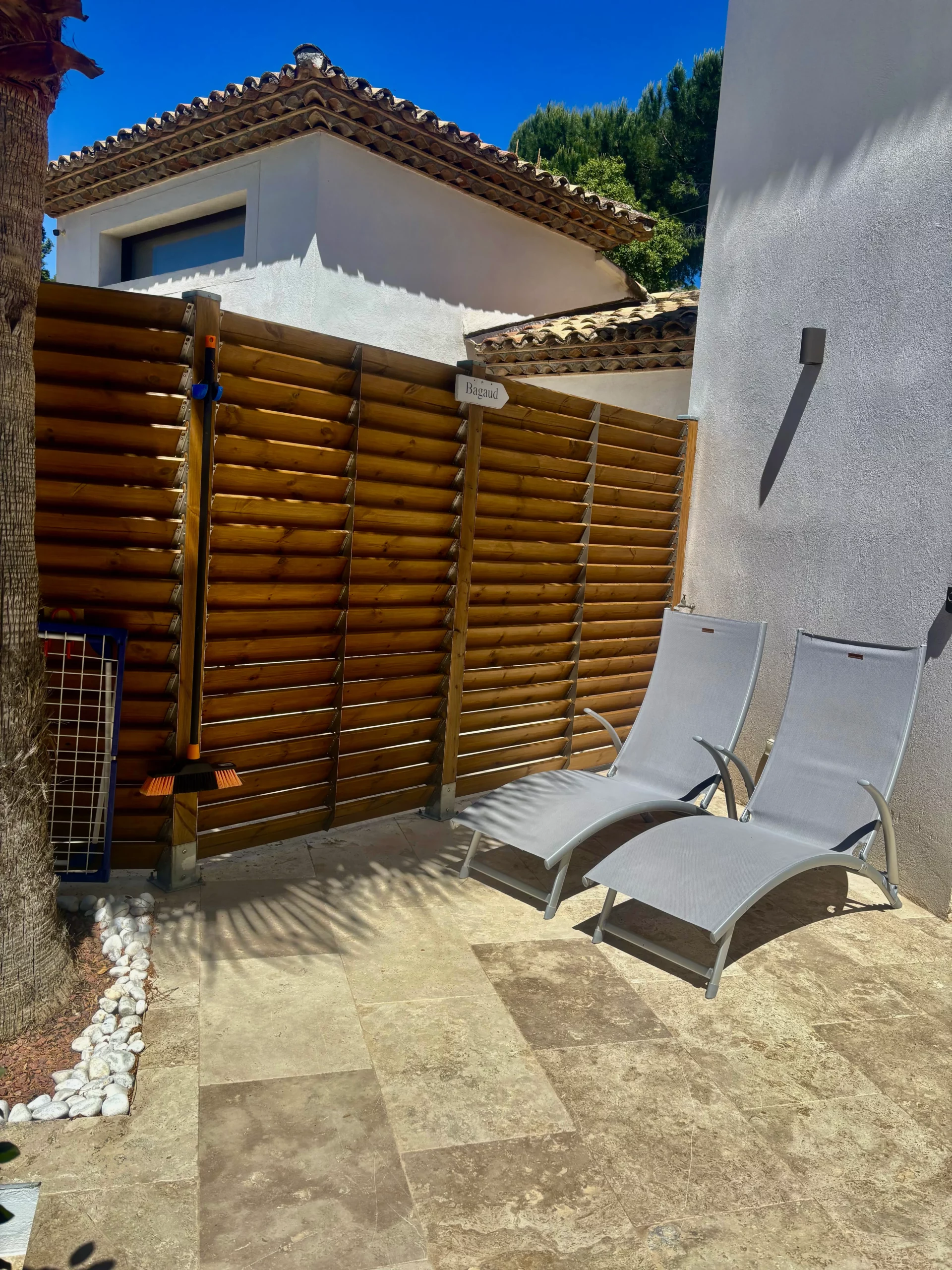 Terrasse du gîte Bagaud HomeStay Bormes-les-Mimosas