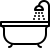 icône baignoire
